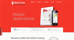 Desktop Screenshot of 3detrack.in